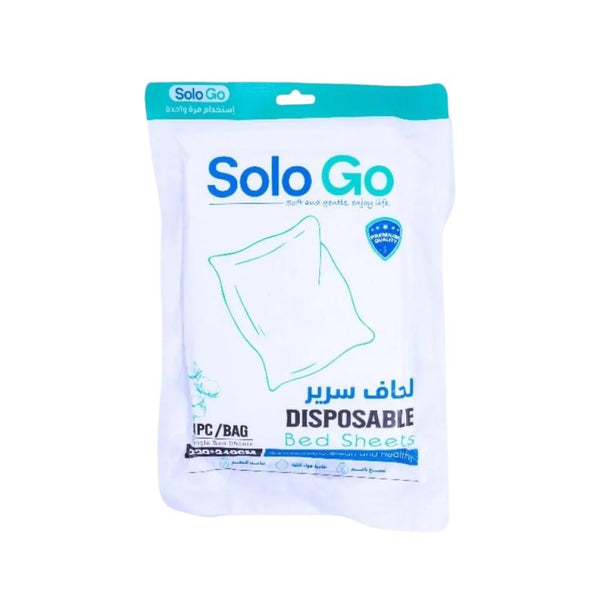 Solo Go Disposable Double Bed Quilt, Non-Woven Fabric, 220 x 240 cm