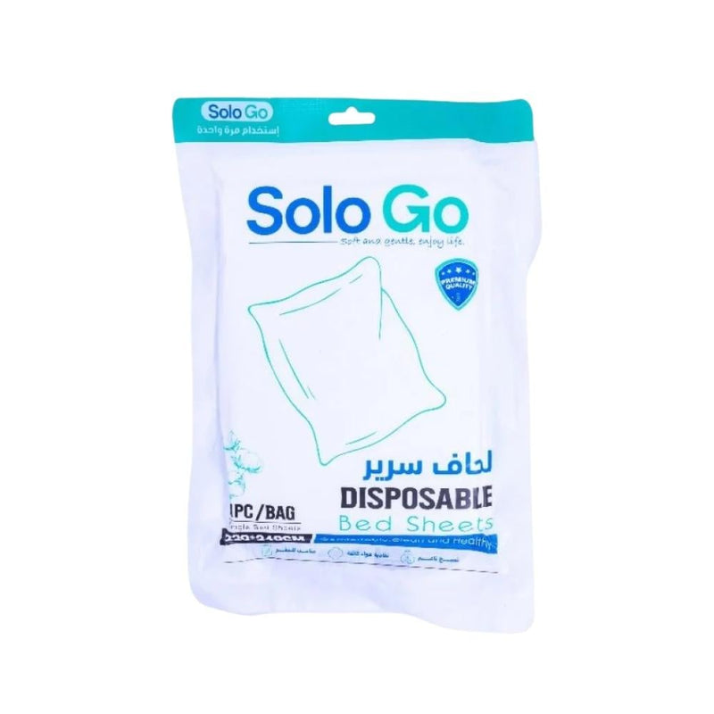 Solo Go Disposable Double Bed Quilt, Non-Woven Fabric, 220 x 240 cm