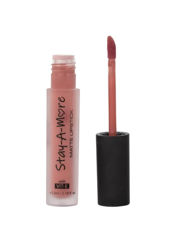 Matte Liquid Lipstick Dusty Rose Long-Lasting Vitamin E Armaf Beauty 4ml