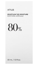 Anua Heartleaf 80 Soothing Ampoule Hydrating Serum 30ml