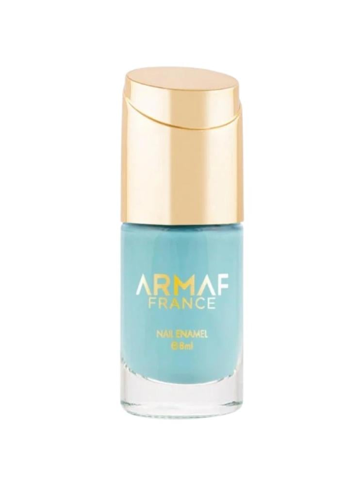 Vibrant Blue Nail Polish Chip Resistant Glossy Finish Armaf Beaute 8ml