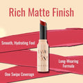Character 2-in-1 Lipstick and Moisturizer, Matte Finish, CTO102