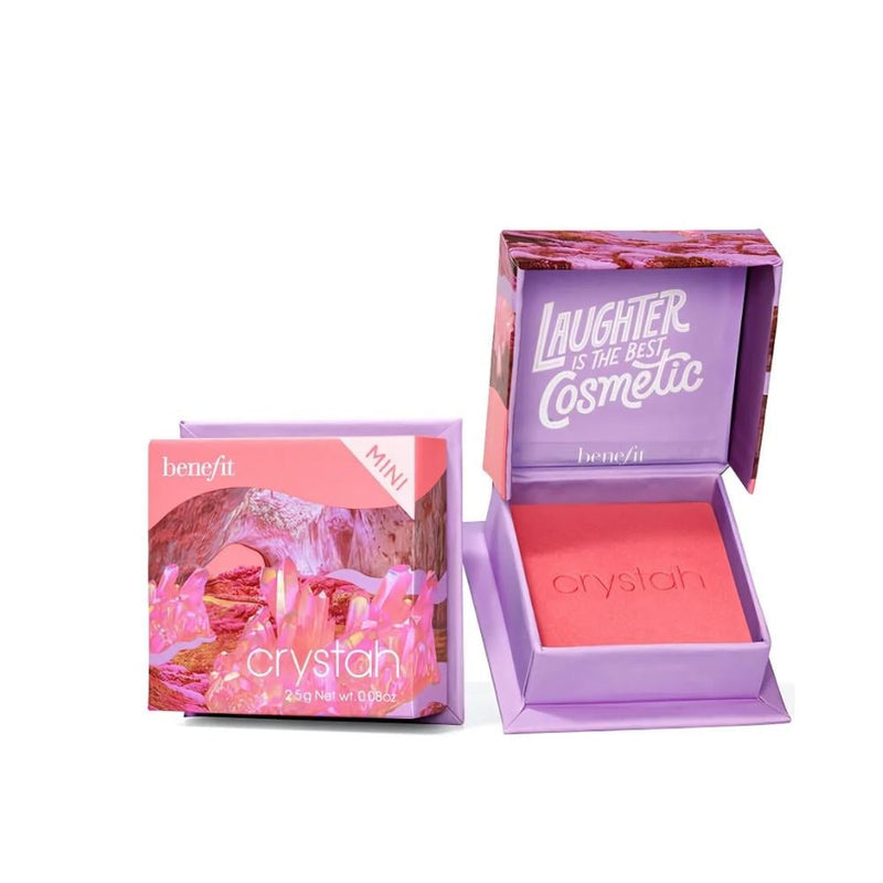 Benefit Krista Mini Blush, Strawberry Pink, Shimmery Powder