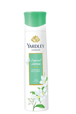 Yardley Jasmine Body Spray - Long Lasting Freshness - 150ml