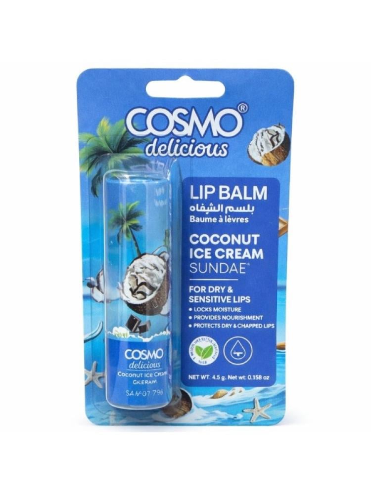 Cosmo Lip Balm Coconut Ice Cream Sundae - 4.5g