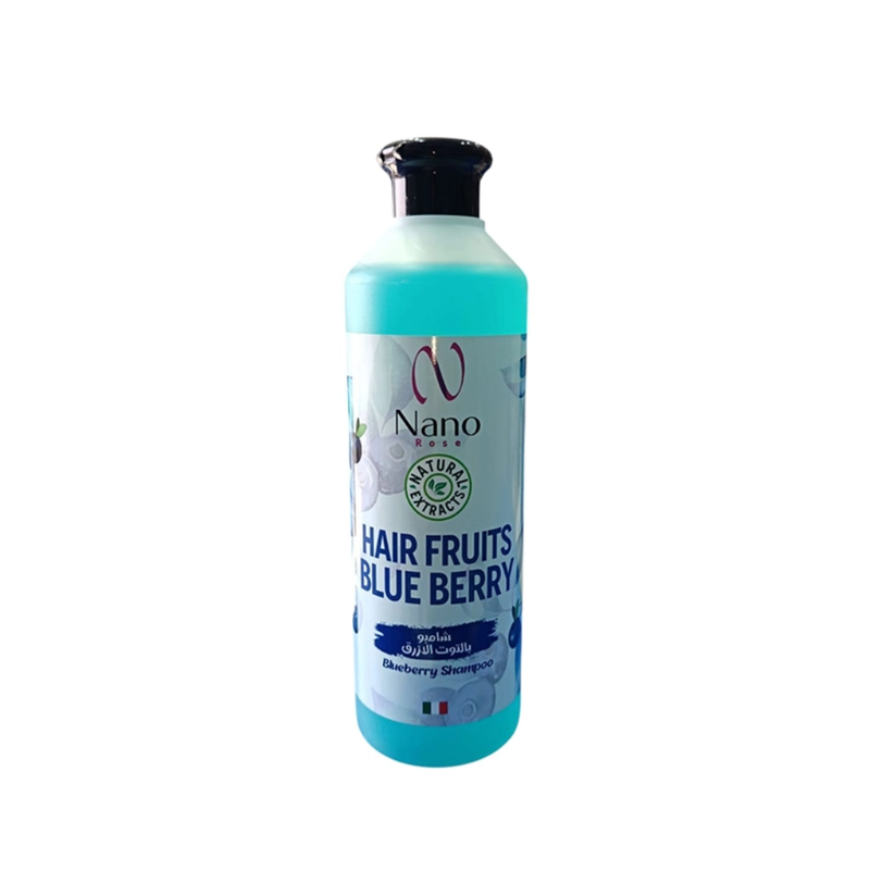 Nano Rose Blueberry Moisturizing Shampoo, Nourishing, 500ml