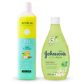 Johnson's Aloe Vera & Beatrice Apple Shower Gel Set - 750ml + 250ml
