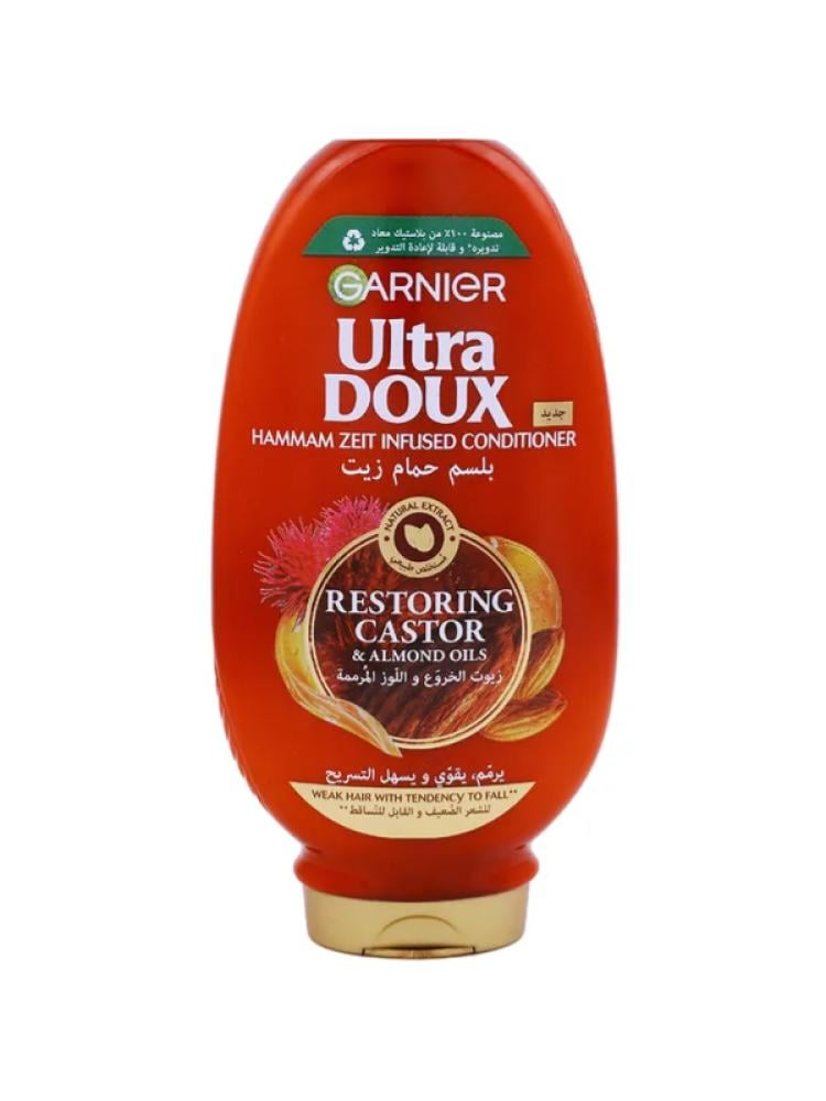 Garnier Ultra Doux Castor Oil & Almond Oil Nourishing Conditioner 360ml