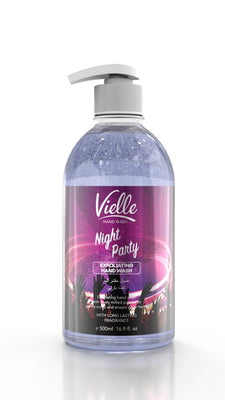 Vielle Scrubbing Hand Wash - Moisturizing, Cleaning, Night Party 500ML
