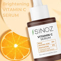 Sinoz Vitamin C and Hyaluronic Acid Face Serum for Brightening 30ml