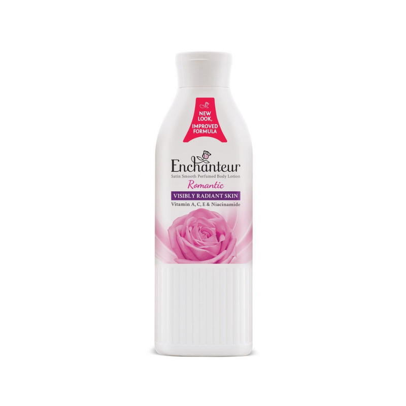 Enchanteur Romantic Perfumed Body Lotion Bulgarian Rose Lily Jasmine 250ml