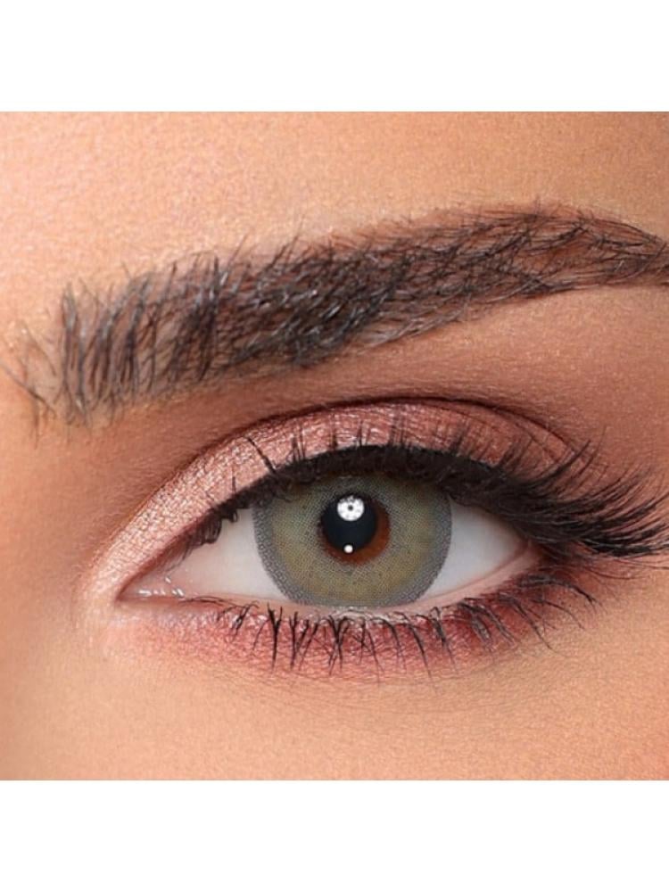 Best Green Contact Lenses Monthly Coloured Luminous Dazzling Green 2 Lenses