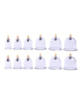 Cupping Therapy Set - 12 Cups for Muscle Tension Relief