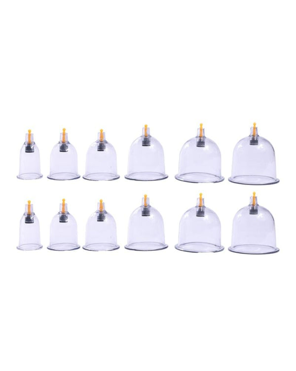 Cupping Therapy Set - 12 Cups for Muscle Tension Relief
