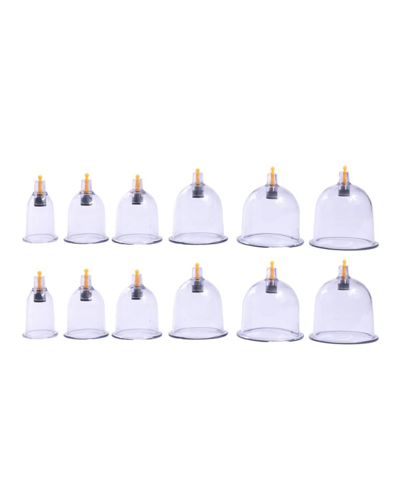 Cupping Therapy Set - 12 Cups for Muscle Tension Relief