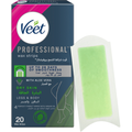Veet Wax Strips Aloe Vera for Legs & Body Dry Skin 20Pcs