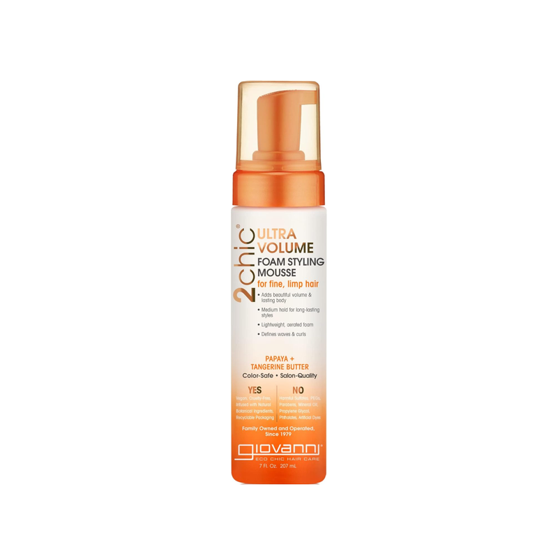 Giovanni Papaya & Mandarin Butter Styling Mousse 207ml
