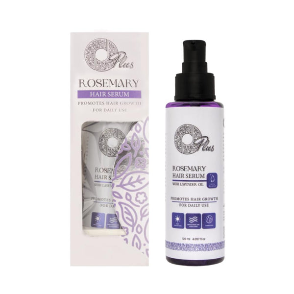 O Plus Rosemary & Lavender Hair Serum Heat Protection Moisturizing 120ml