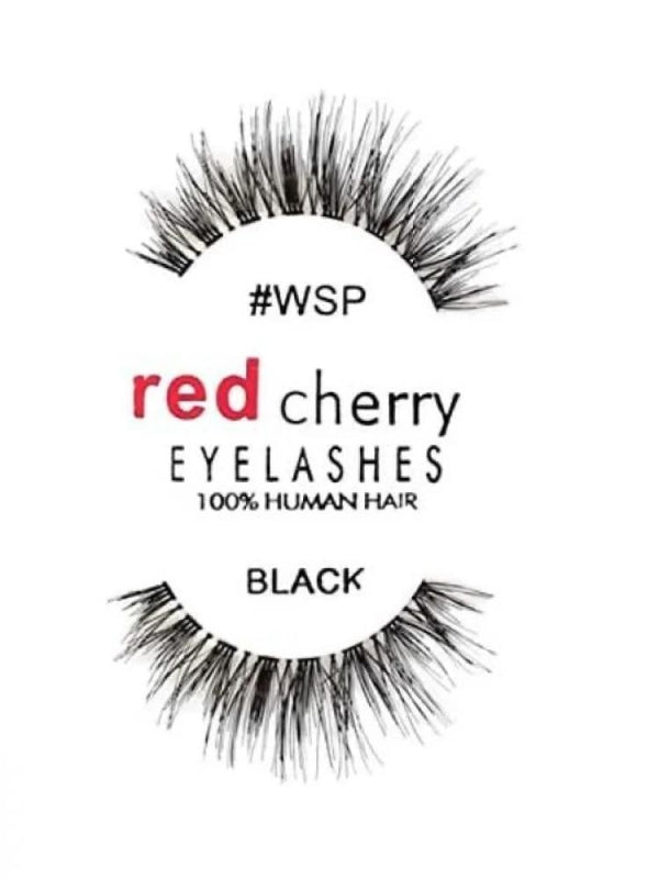 Red Cherry Lashes Wsp Natural False Eyelashes Human Hair #Wsp