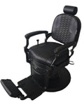 Salon System Men's Barber Chair BX-2961B-2 Black Leather