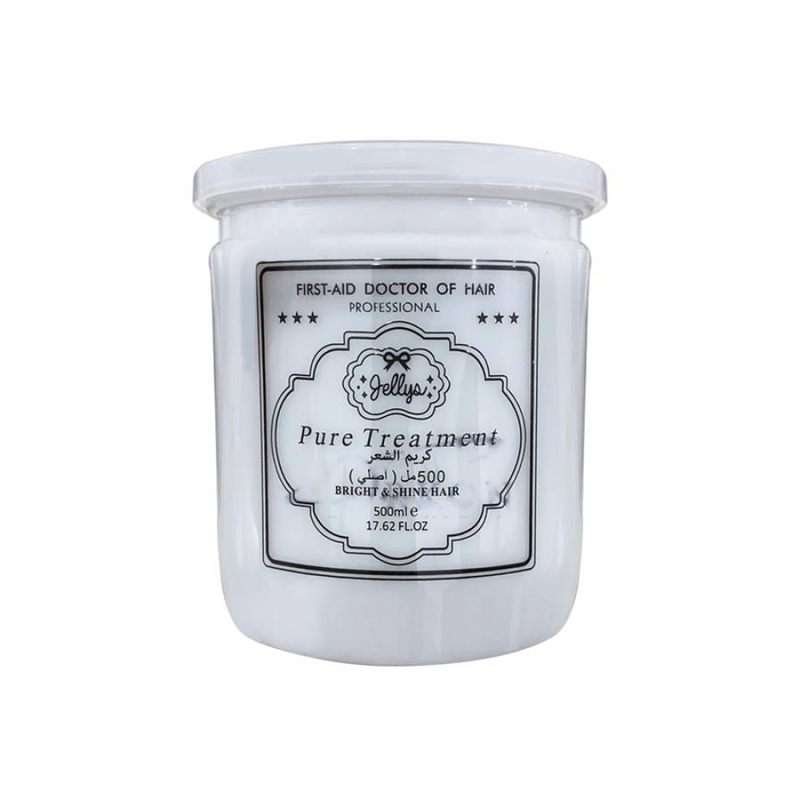 Jellys Smoothing Hair Cream with Natural Oils for Shine and Manageability, 500g