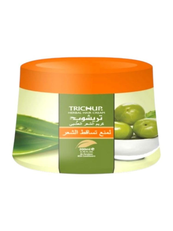 Herbal Hair Styling Cream for Men - Nourishing Formula - Trichup - 200ml