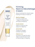 Neck Firming Cream with Collagen Caviar and Gold by Novaclear 50ml