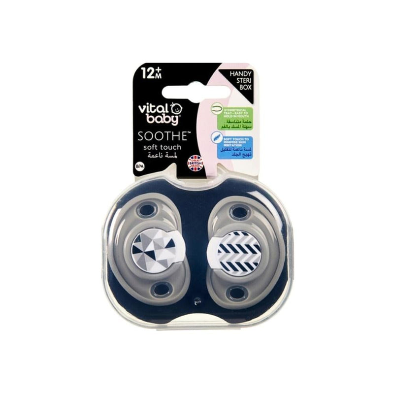 Vital Baby Soft Touch Pacifier 6 Months+ 2 Pack
