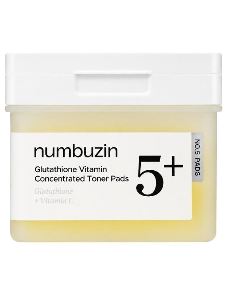 Vitamin C Toner Pads Niacinamide Brightening Concentrated Numbuzin 180ml