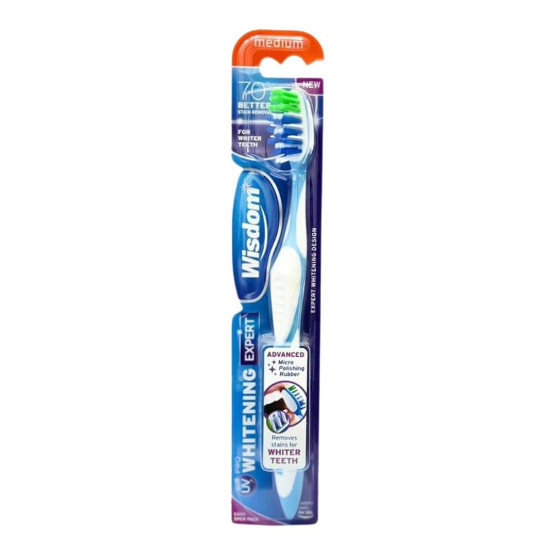 Wisdom Professional Expert Toothbrush, Medium Bristles, 1 Piece