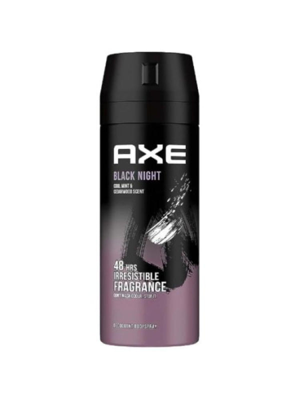 Body Spray for Men Black Night Long-Lasting Scent Axe 150ml
