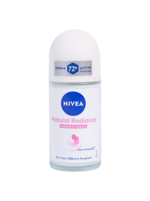 Nivea Roll On Deodorant Natural Fairness Antiperspirant Brightening 50ml