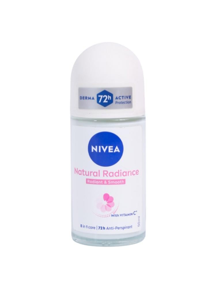 Nivea Roll On Deodorant Natural Fairness Antiperspirant Brightening 50ml