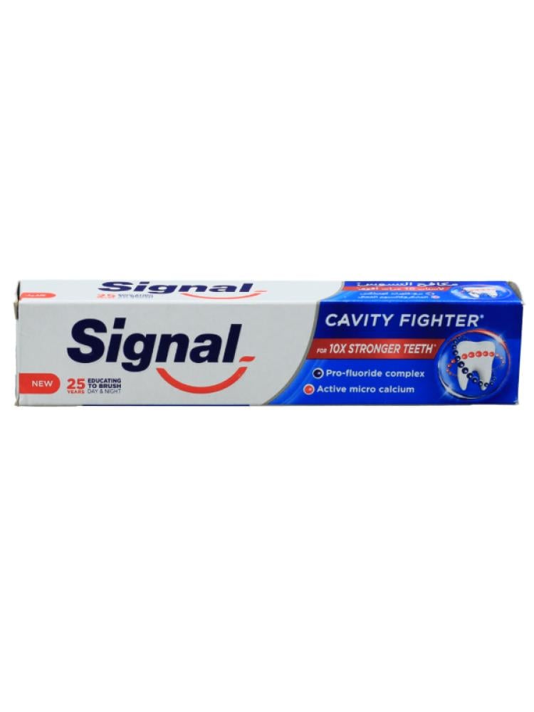 Anti-Cavity Toothpaste Enamel Repair Fluoride Calcium Signal 50ml