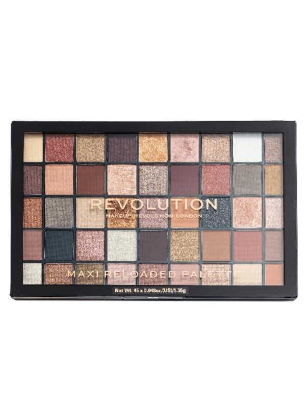 Revolution Maxi Reloaded Eyeshadow Palette Large It Up 45 Colors