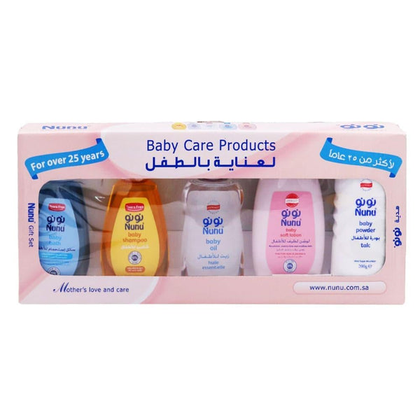 Baby Care Gift Set 5 Pieces Natural Gentle Nunu
