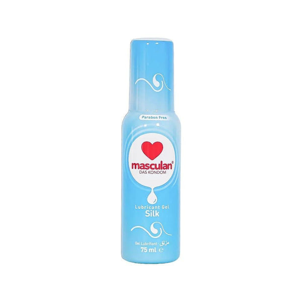 Lubricant Gel Silky Water-Based Condom Safe Masculan 75ml