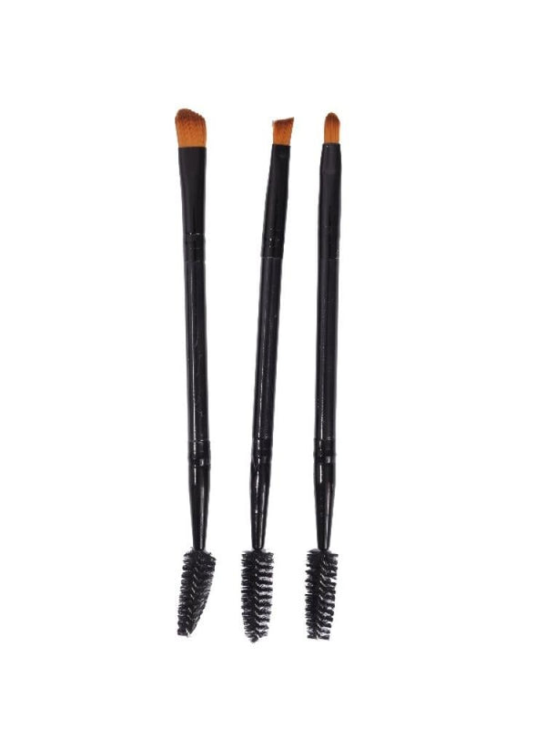 Salon System Eyeshadow Brush Set - 3 Pieces