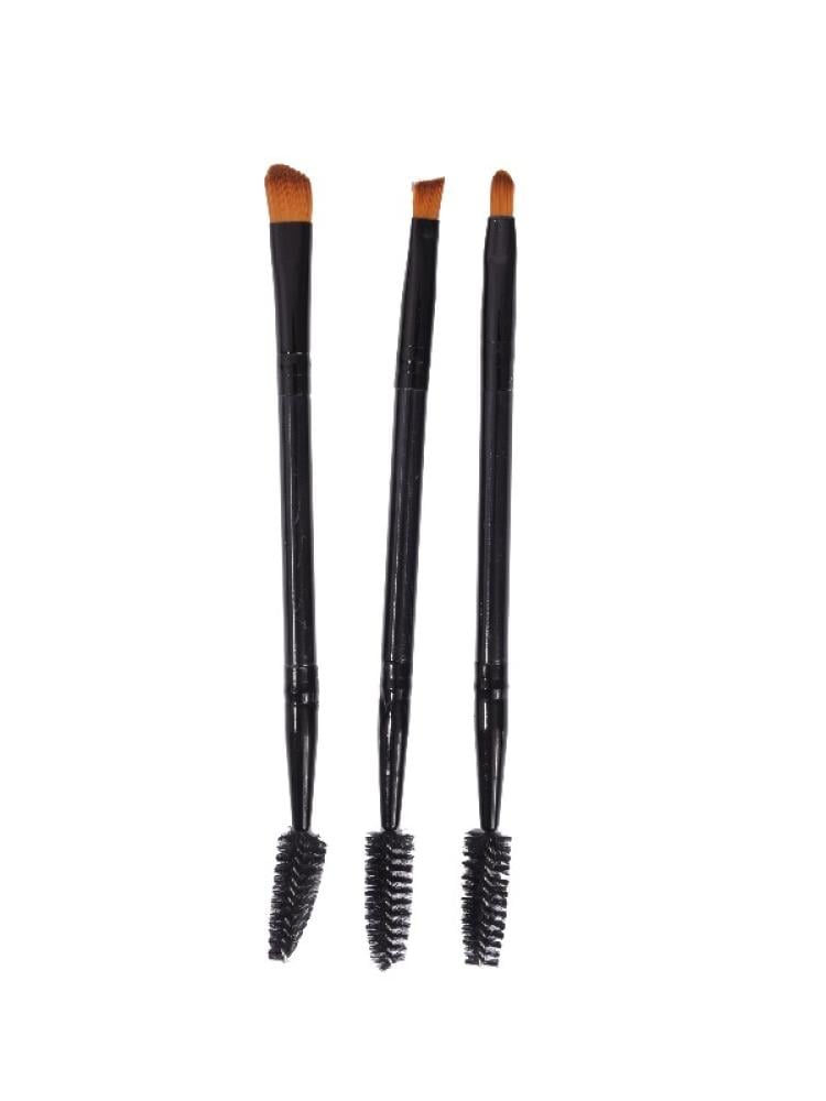 Salon System Eyeshadow Brush Set - 3 Pieces