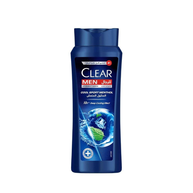 Clear Men Anti-Dandruff Shampoo with Menthol & Vitamin B3, 600ml
