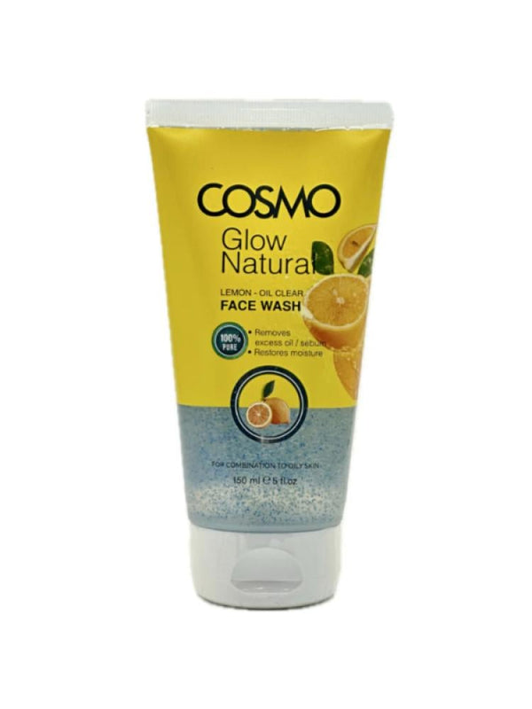 Cosmo Lemon Face Wash 150ml - Oily/Combo Skin, Brightening