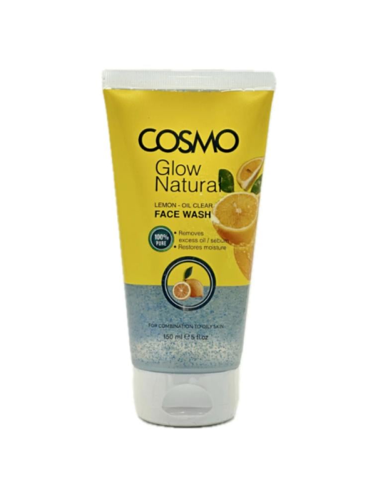 Cosmo Lemon Face Wash 150ml - Oily/Combo Skin, Brightening