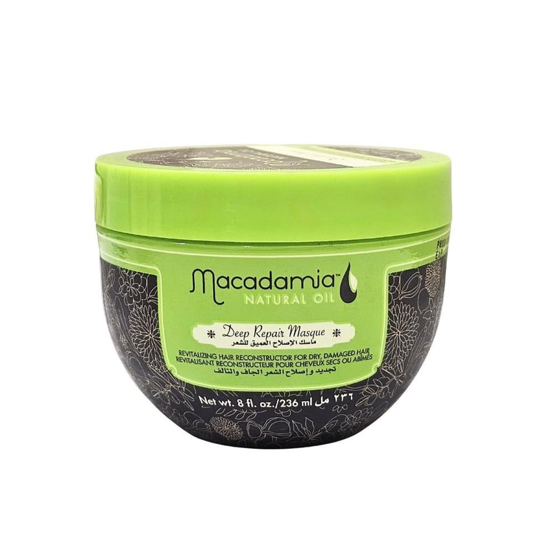 Macadamia Deep Repair Hair Mask with Macadamia and Argan Oil, 236ml
