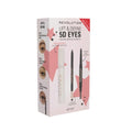 Revolution Lift & Define 5D Eye Makeup Set, 3-Piece Kit, Black Mascara