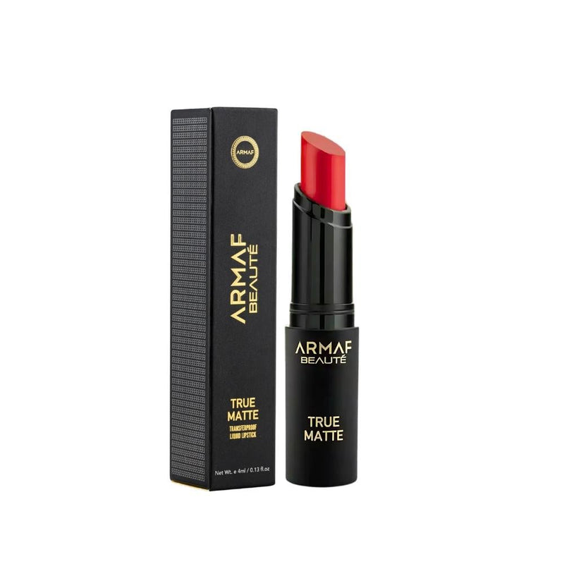Armaf Beauty True Matte Creamy Lipstick 01 Hermosa, Waterproof, Long-Lasting