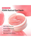 Under Eye Patches PDRN Retinal Jelly Hydrogel Treatment by Abib 30 Pairs