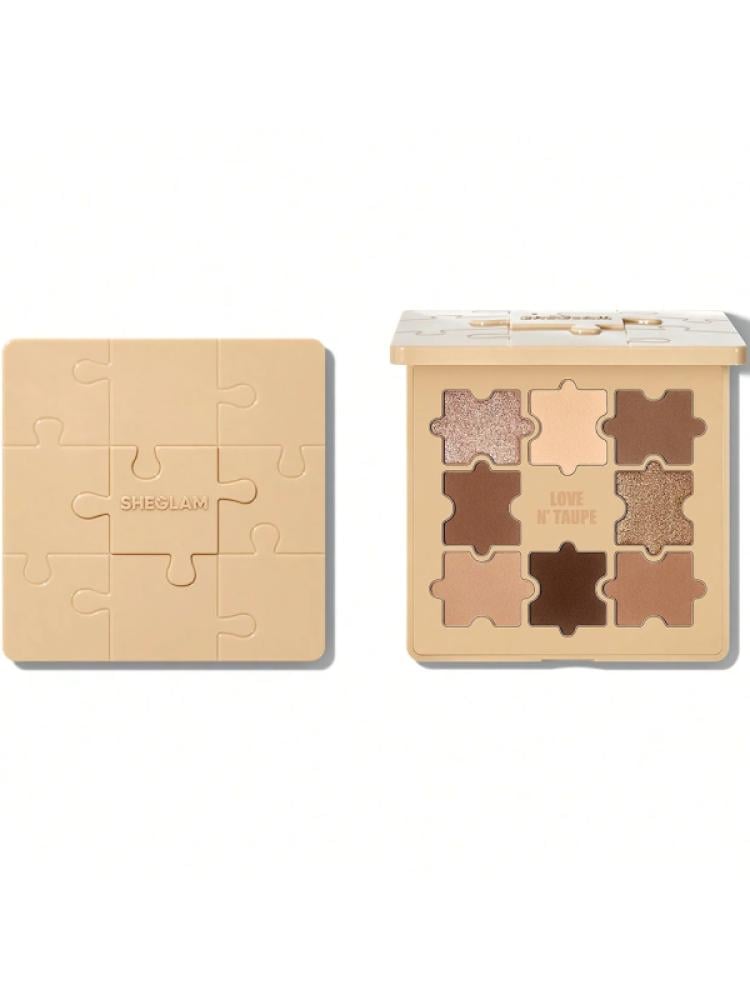 Best Matte Eyeshadow Palette Neutral Taupe Shimmer SHEGLAM Love N' Taupe 8 Shades