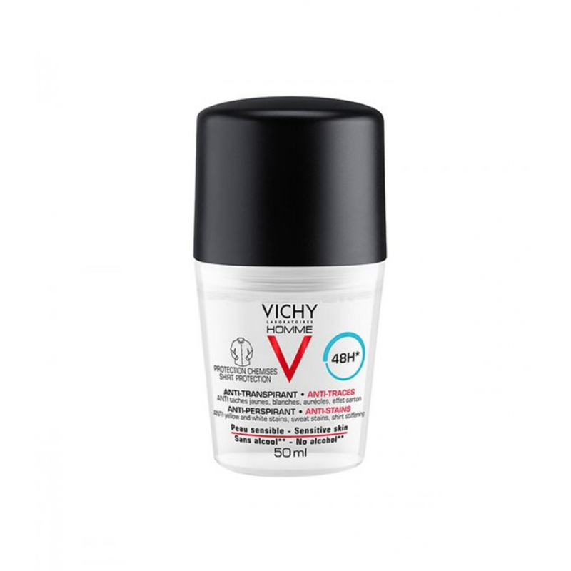 Vichy 48-Hour Antiperspirant Deodorant for Sensitive Skin 50ml