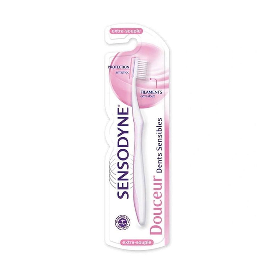 Sensodyne Extra Soft Toothbrush for Sensitive Teeth Gentle Cleaning Brush