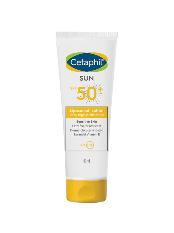 Liposomal Sunscreen Lotion SPF 50+ Sensitive Skin Hydrating Cetaphil 50ml